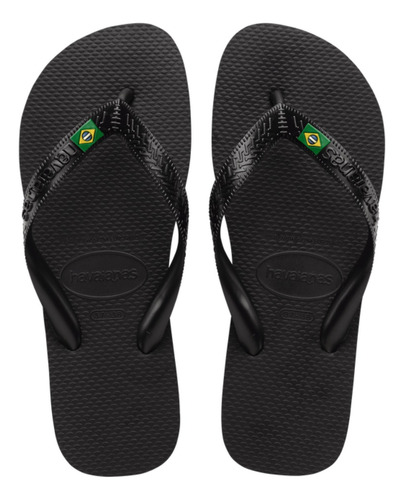 Chinelo Havaianas Brasil Light Preto