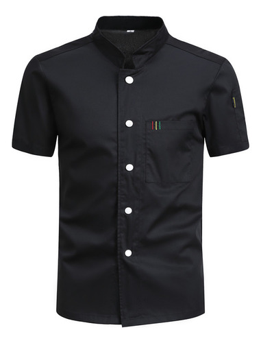 Camisa De Cocinero Con Uniforme De Chef De Manga Corta Para