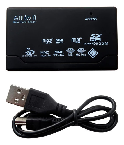 Adaptador Tarjeta Memoria Mini 26 1 Usb 2.0 Alta Velocidad