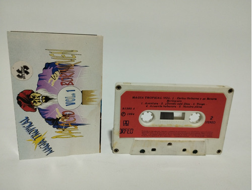 Sonora Palacio Y Borinquen 1994 Magia Tropical Vol1 Cassette
