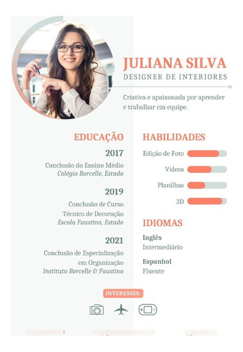 Currículo Profissional Elaboramos Para Você