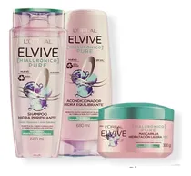 Comprar Shampoo Cuida De Cabello Kit Elvive Hidra Hialuronico 3pzs