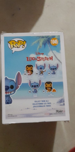 Funko Pop! Disney Lilo & Stitch 1045 Stitch Only At-lt15 (Usado)