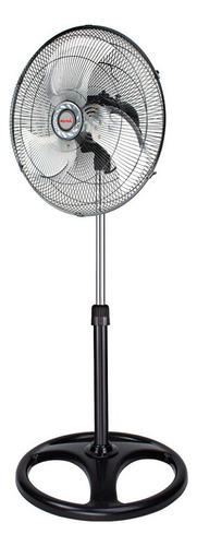 Ventilador De Pie/de Piso Mytek 3315 Negro 3 Aspas 18 