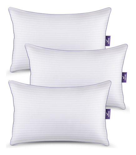 3 Pack Almohada Sonno Ajustable 100% Bambú Estándar