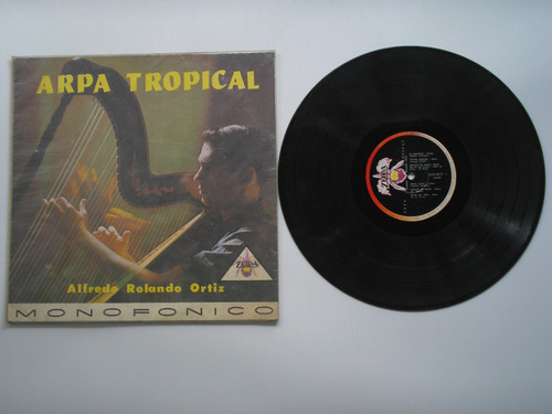 Lp Vinilo Alfredo Rolando Ortiz Arpa Tropical