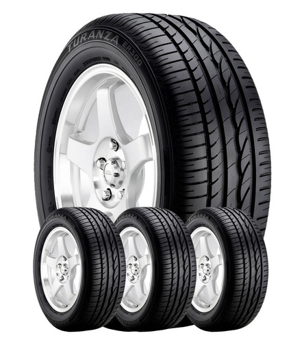 Kit 4u Cubiertas 185/60 R15 Bridgestone Turanza Er 300 Er300