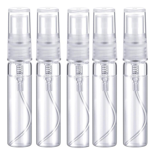 Vaporizador Vidrio Decant Muestra Perfume Frasco 5 Ml Rosca