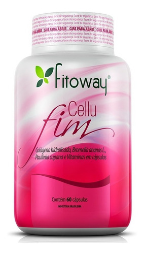 Cellufim Fórmula Anti Celulite - Fitoway - 60 Cápsulas
