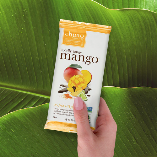 Barras De Chocolate Negro Mango Y Chile Sin Conservantes