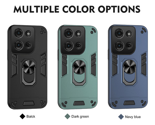 Funda Para Moto Edge 60 Fusion Sargento Valiente+mica