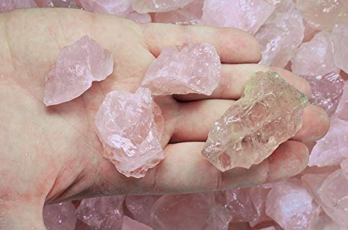 Fantasia Materiales: 1 Libra De Cuarzo Rosa En Bruto De Mada