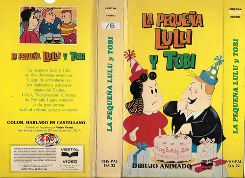 La Pequeña Lulu Y Tobi Vhs