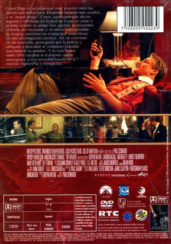 El Acompañante ( The Walker ) 2007 Dvd - Paul Schrader