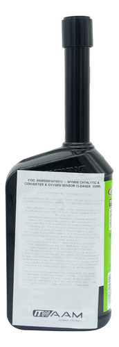 Aditivo Limpa Catalisador Sonda Lambda Wynns Catalytic 500ml
