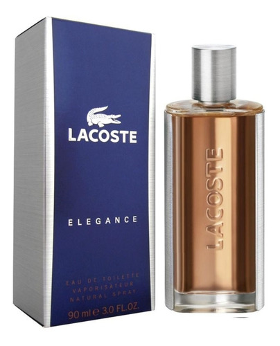 Perfume Original Lacoste Elegance Edt 90ml Caballero 