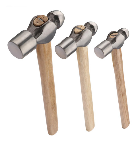 Martillo Bola Onza Cabeza Acero Forjado Mango Madera