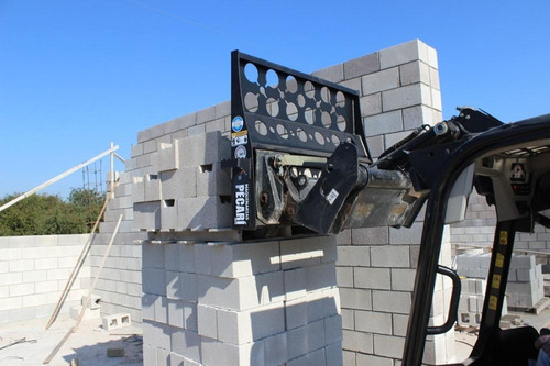 Imagen 5 de 8 de Implemento Jmv Porta Pallet Para Minicargadora Multimarca