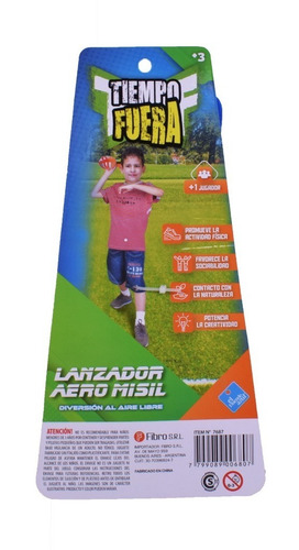 Imagen 2 de 5 de Juego Lanzador Aero Misil El Duende Azul