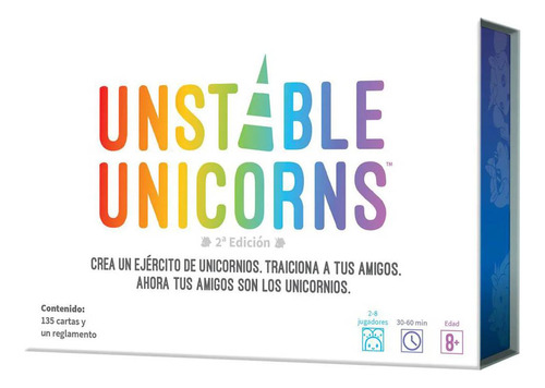 Juego De Mesa Unstable Unicorns (español)
