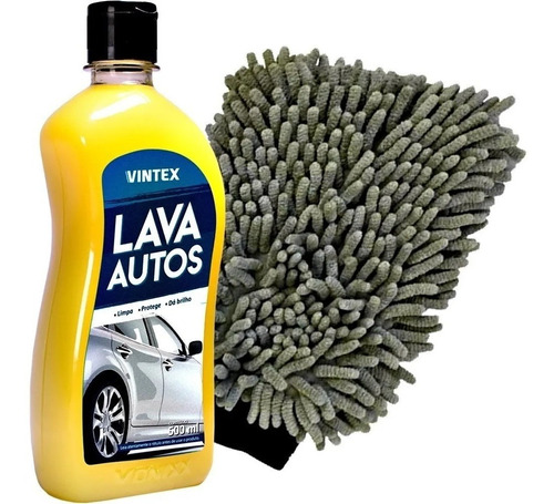 Shampoo Automotivo Lava Autos Vonixx 500ml E Luva Microfibra