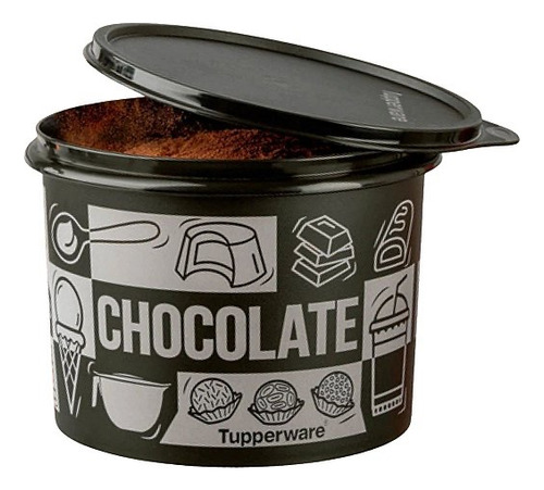 Tupperware - Caixa Chocolate 1,3 Kg - Mantimentos Cor Pop Box