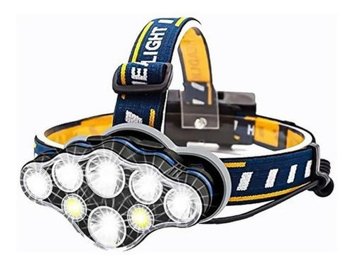  Linterna Cabeza Recargable Head Lamp Linterna Minero 11 Led