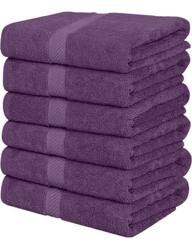 Utopia Towels Juego De 6 Toallas De Baño Medianas, 100% Algo