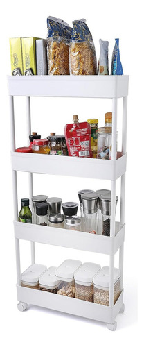 .estante Carrito Organizador De 4 Niveles Para Cocina Baño