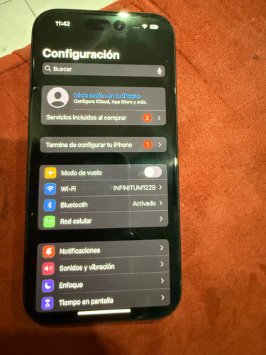 Apple iPhone 15 (128gb) Negro Esim Compañía Tmobile (Usado)