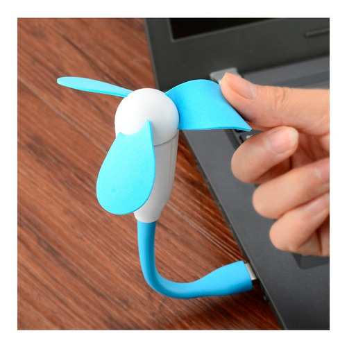 Ventilador Usb Portatil Personal Flexible Pc Mini Ventilador