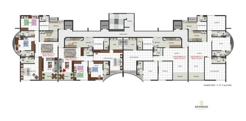 Imagem 5 de 8 de Apartamento À Venda, 3 Quartos, 2 Vagas, Farol - Maceió/al - 697