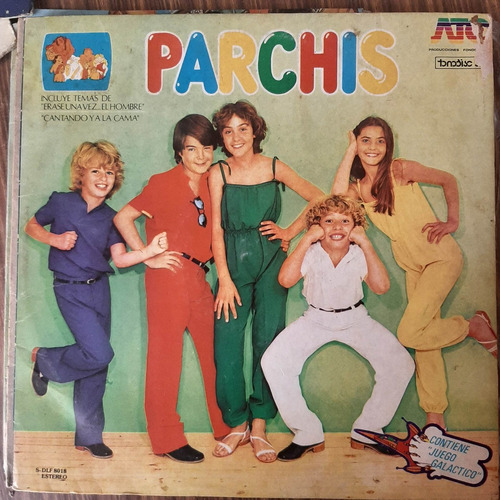 Vinilo Parchis Con Juego Galactico Ww If1