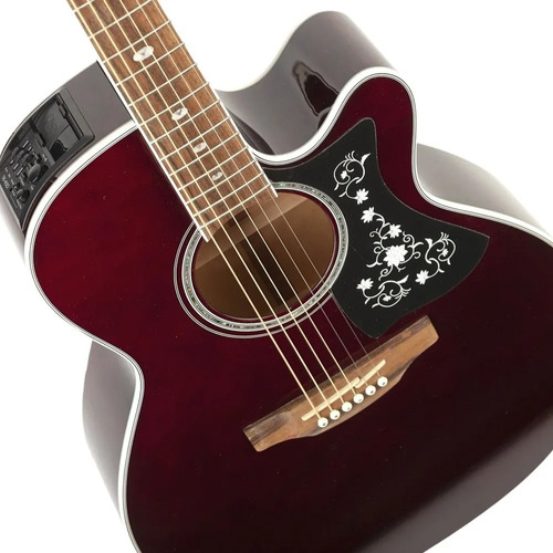 Violão Takamine Gn75ce Wr Vinho C/ Préamp Tk40d Shop Guitar