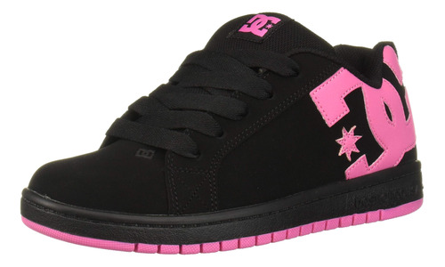 Dc Court Graffik - Tenis Para Patinar Para Ninos, Negro