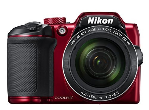 Cámara Digital Nikon Coolpix B500 (rojo)