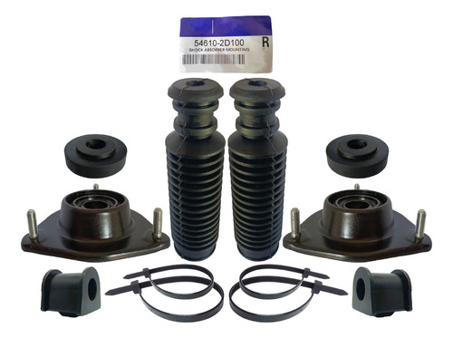 Full Kit Amortiguador Delantero Para Hyundai Elantra 2.0