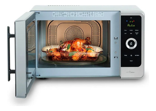 Imagen 2 de 9 de Microondas Whirlpool Con Grill 27 Lts Inoxidable Convección