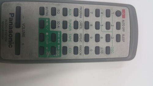 Controle Som Panasonic Sa-ak27 (usado ) (Usado)