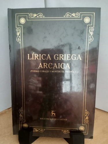 Lirica Griega Arcaica 