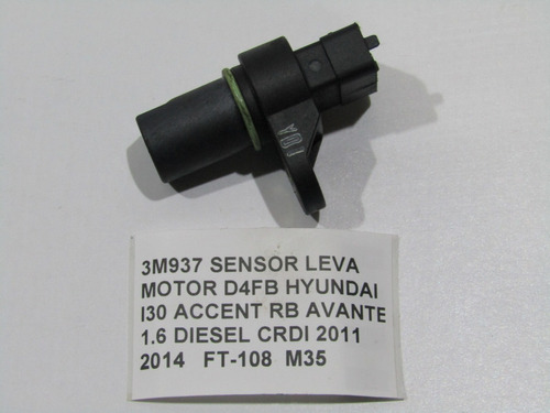 Sensor Leva Codigo 39350-4a000 Motor D4fb Hyundai 