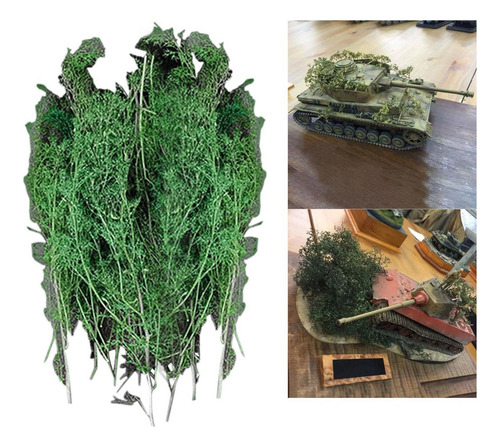 Material De Maqueta De Árboles En Miniatura 1/48 Con Paisaje