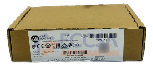 Allen Bradley 5069-iy4 Módulo De 4 Entradas A Termopar