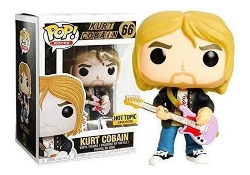 Funko Pop Kurt Cobain Hot Topic Exclusive (Usado)