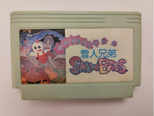Snow Bros Para Family Computer Famicom Nes Snow Brothers