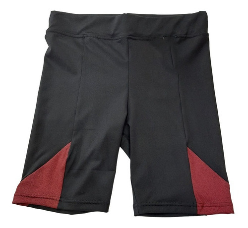 Calza Short Biker Deportiva De Dama Supplex South Beach  