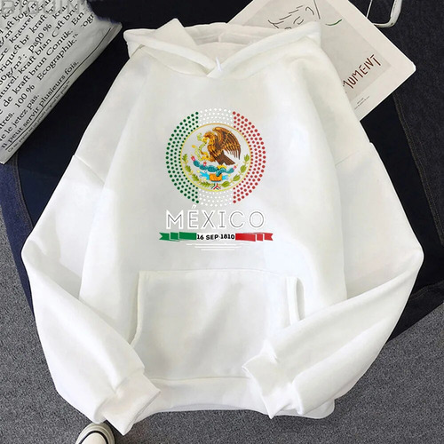 Sudaderas Con Capucha Para Hombre Independencia De México Su