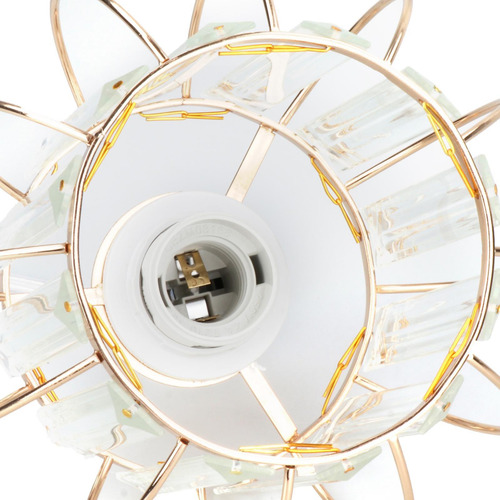 Lámpara Colgante De Cristal Moderna Pantalla Estilo B
