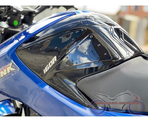 Imagen 7 de 9 de Kit Protector Tanque Con Stomp Grip Hero Hunk 160r