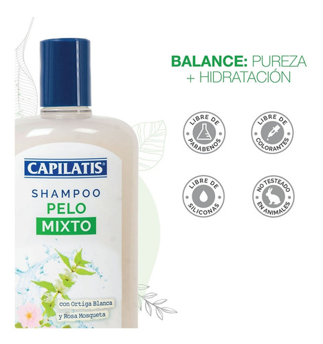 Capilatis Shampoo Pelo Mixto X 420 Ml
